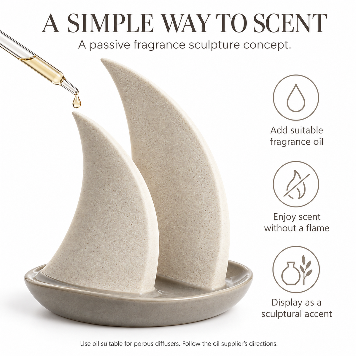 Sail Sculptural Diffuser